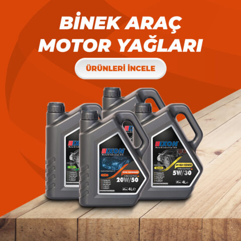 BİNEK ARAÇ MOTOR YAĞLARI