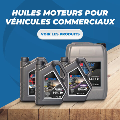 HUILES MOTEURS POUR VÉHICULES COMMERCIAUX